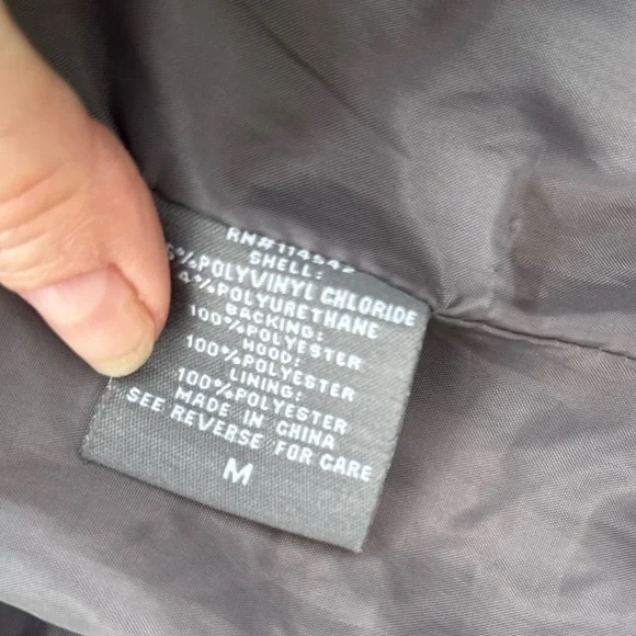 J2 Vegan Friendly Faux Leather Jacket Womens Sz M - Picture 3 of 7